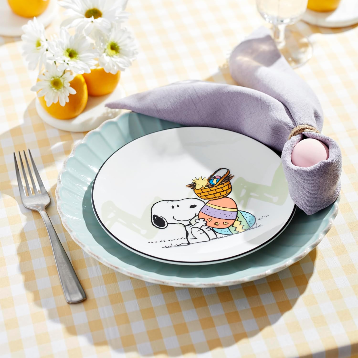 Lenox French Perle – Juego de cubiertos de vieiras, 65 unidades, metálico