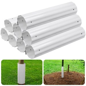 8 protectores de árboles expandibles, protector flexible de corteza de árbol, tubos protectores de troncos de árboles, envolturas para proteger 8 protectores de árboles expandibles, protector flexible de corteza de árbol, tubos protectores de troncos de árboles, envolturas para proteger