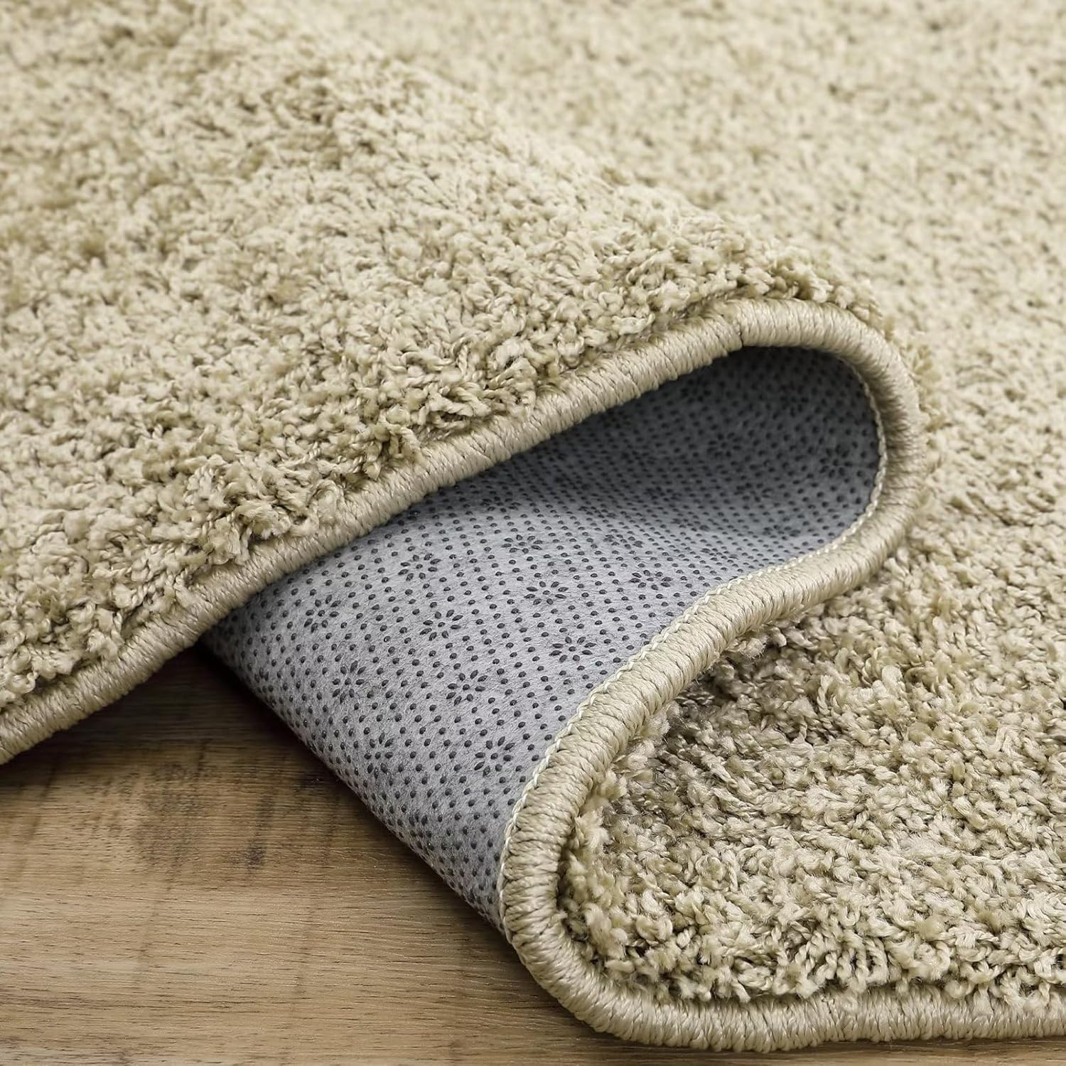 COZYLOOM Alfombra moderna de felpa de 4 x 6 pies, alfombra acogedora de lujo, ultra suave, para interiores, para sala de estar, antideslizante,