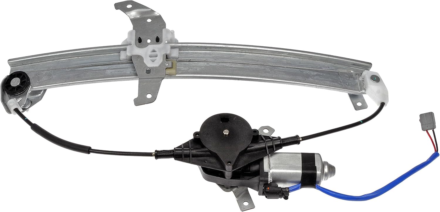 Dorman 741-662 Conjunto de motor y regulador de elevalunas eléctrico delantero del lado del conductor compatible con modelos Lincoln seleccionados