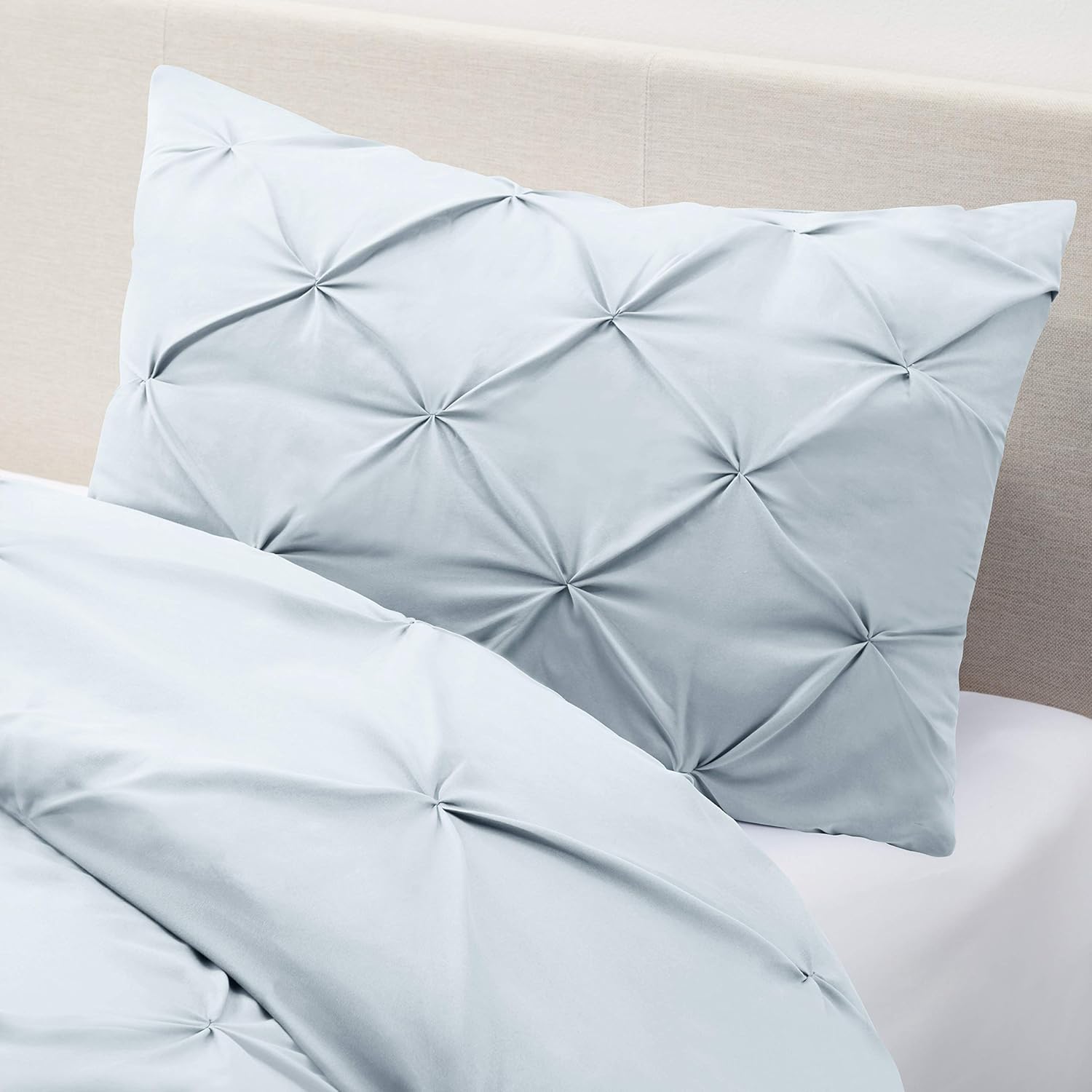 Nestl Bedding – Juego de 3 piezas de edredón de microfibra con fundas de almohada