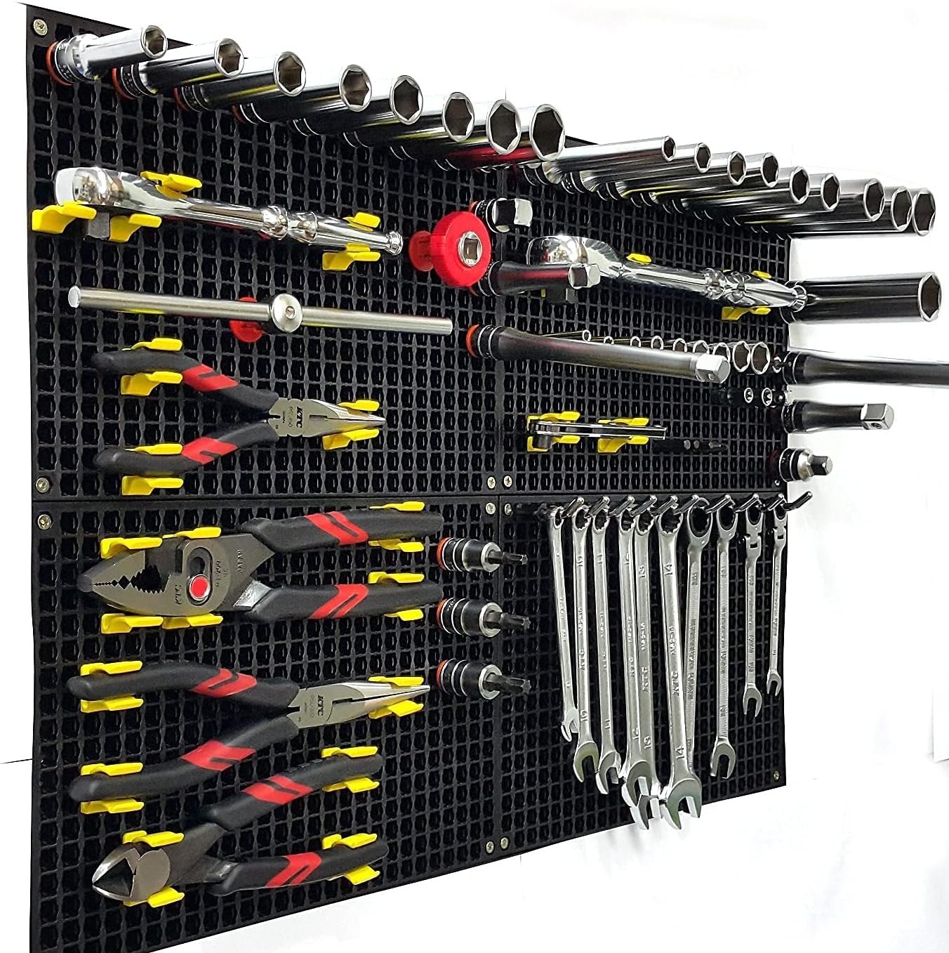 Accesorios para Organizador Genie Pegboards para ampliar espacio de trabajo organizado (ganchos de metal de 2 pulgadas1.969 in – 10 piezas)