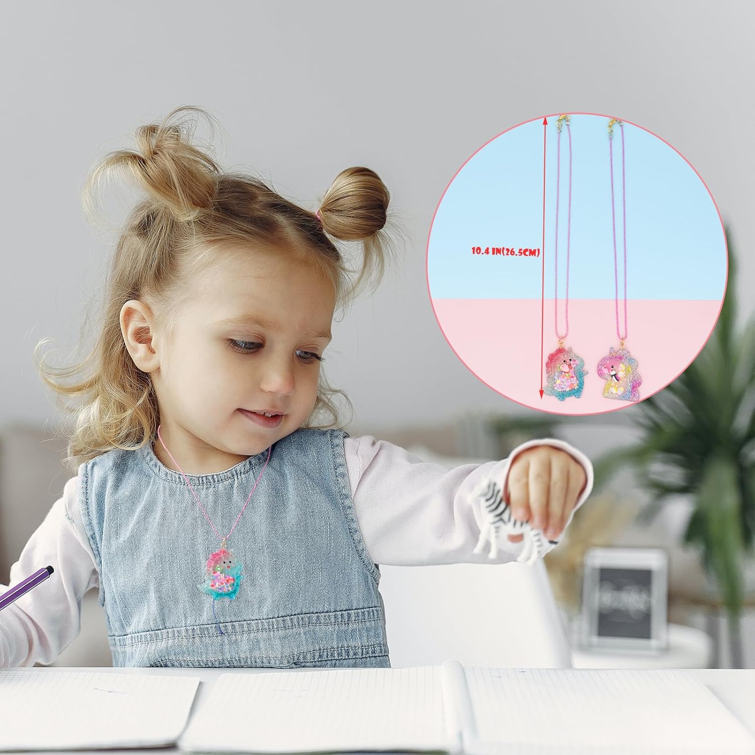 Melbelia Little Girls Jewelry Sets Kids Jewelry Beaded Necklace