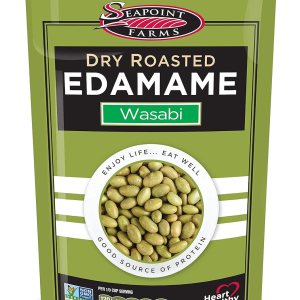 Seapoint Farms – Edamame asado seco, bocadillo sin gluten, 4 onzas Seapoint Farms – Edamame asado seco, bocadillo sin gluten, 4 onzas