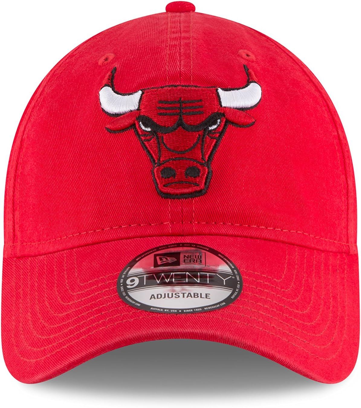 NEW ERA NBA Core Classic 9Twenty gorra ajustable., Rojo, talla única