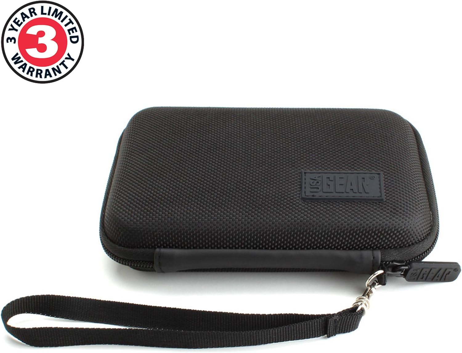 USA GEAR Funda de viaje pequeña para estimuladores musculares de unidad TENS compatible con Belifu, HiDow, AUVON 2 unidades de salida, funda para