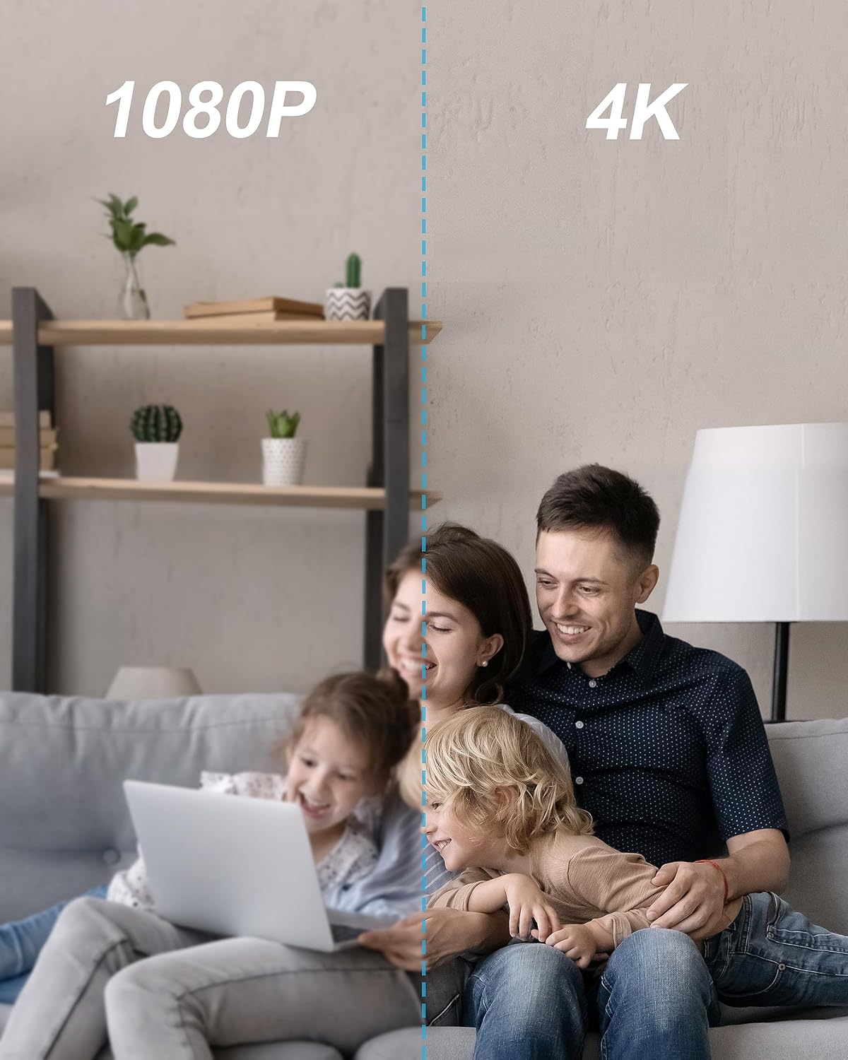 Swann Sistema de cámara de seguridad 4K HD, DVR de 8 canales con 2 TB, 4 cámaras bala de 8 MP con cable para interiores y exteriores, vigilancia