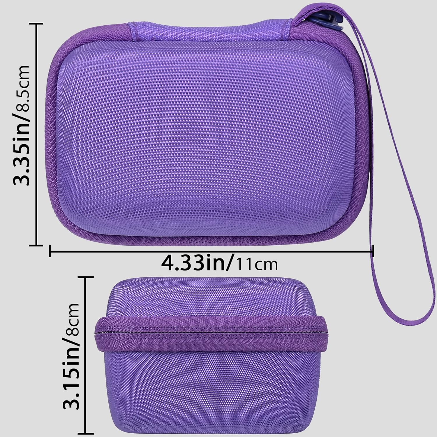 co2CREA Bitzee – Funda rígida compatible con Bitzee Interactive Toy Digital Pet y funda protectora para accesorios electrónicos virtuales para