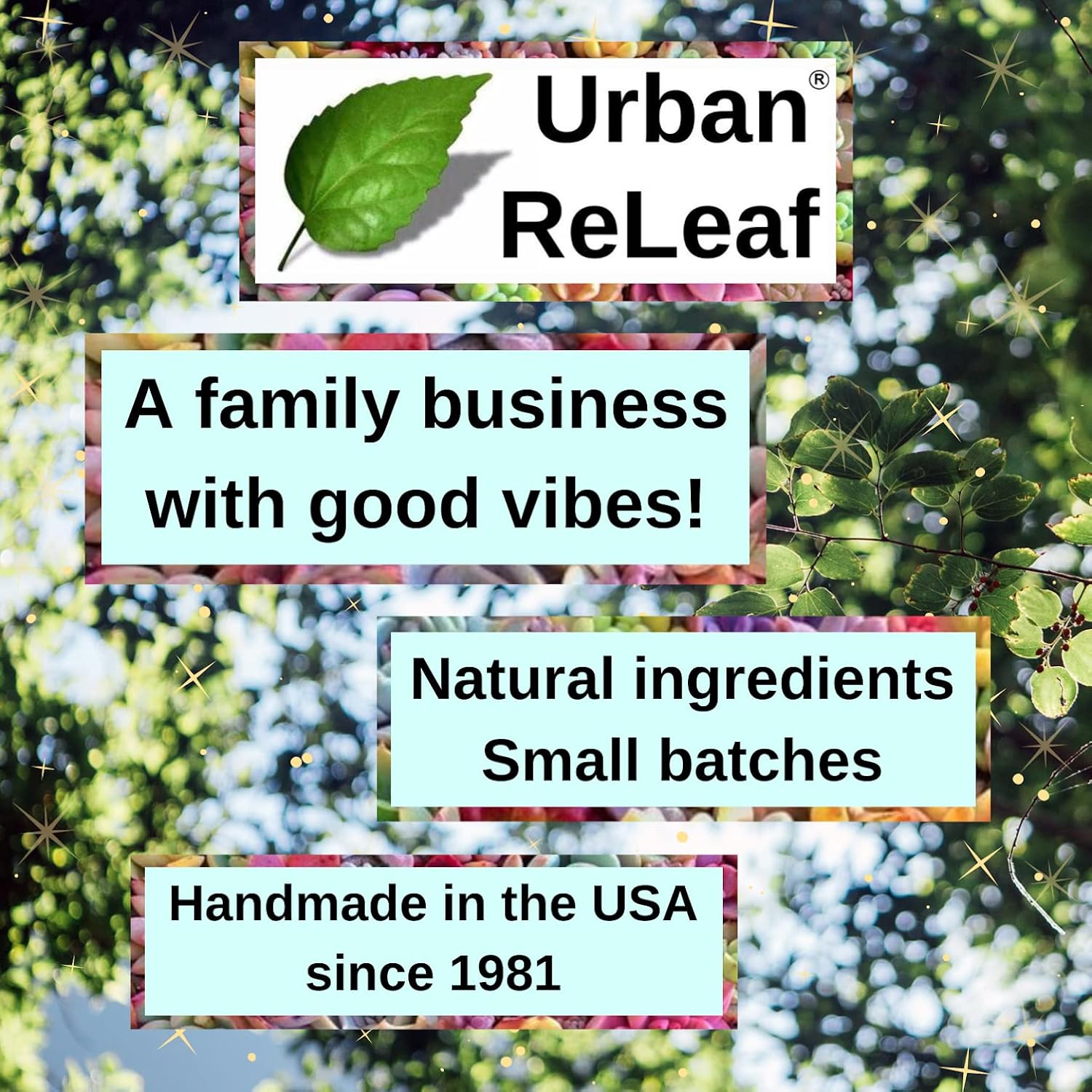 Urban ReLeaf Aceite de colonia Nag Champa Roll-On. Edificante, floral dulce en polvo, almizcle exótico. Perfume de incienso. Meditación, fragancia