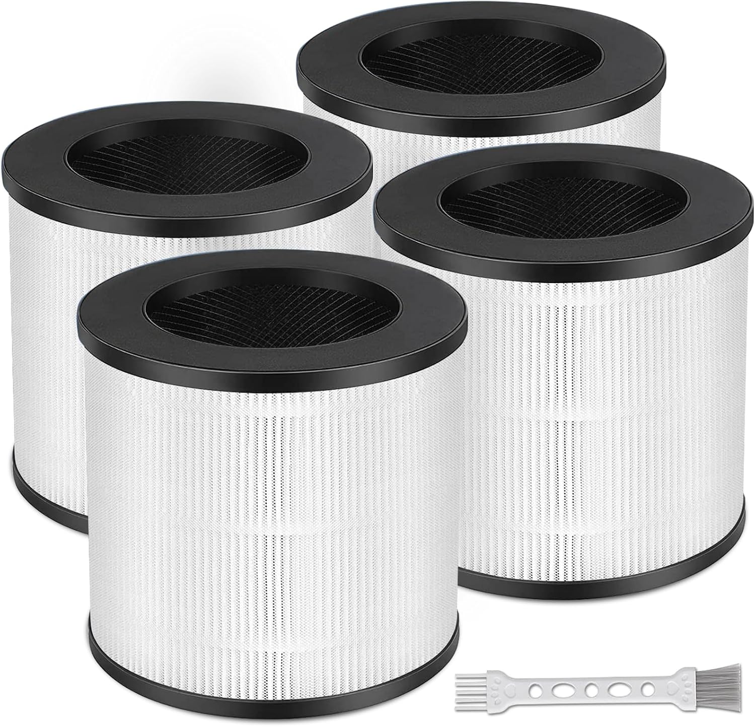 14 filtros de repuesto compatibles con la serie 14, filtro 3 en 1 H13 True Hepa contiene prefiltro y filtro de carbón activado, paquete de 4