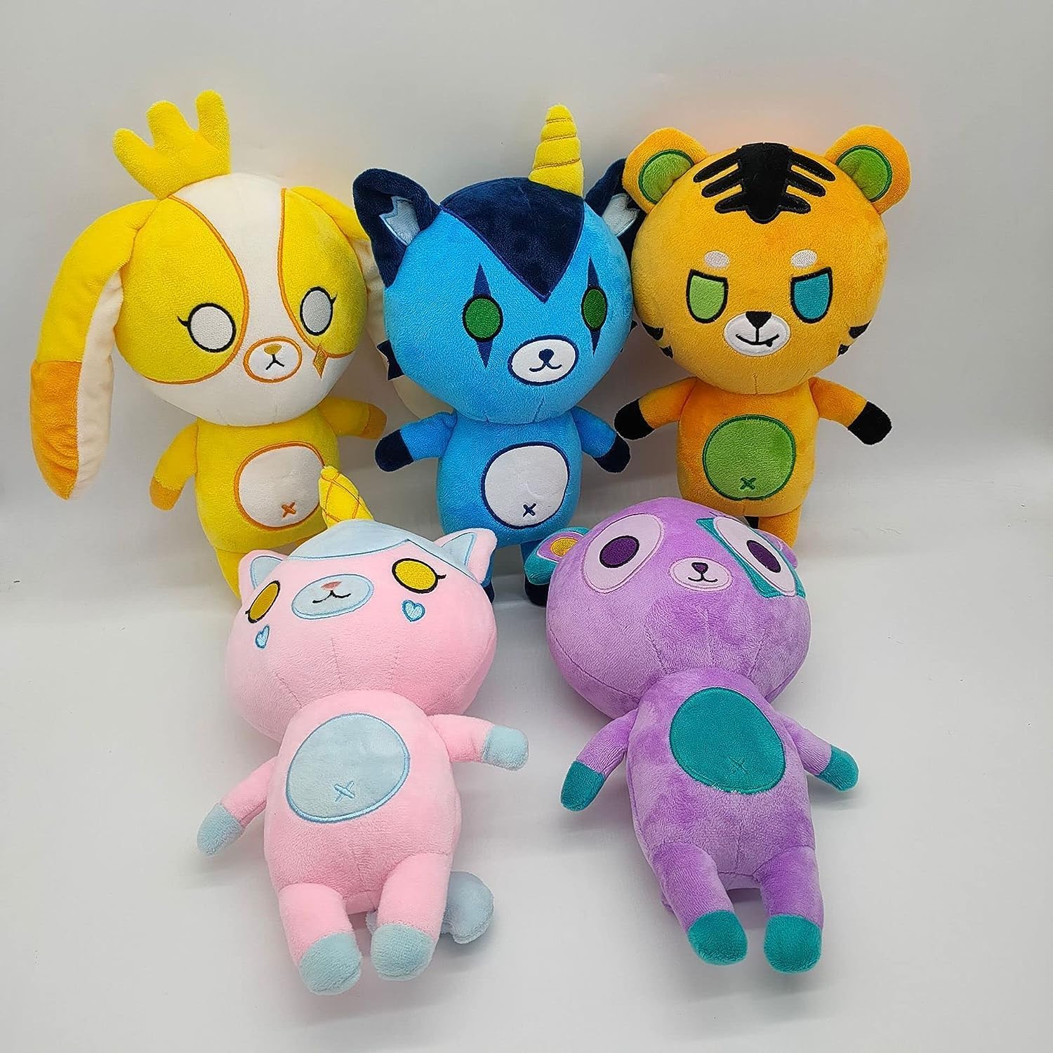 Peluche de oso de peluche de 9.8 pulgadas, juguete suave y tierno para niños y fanáticos, ideal para cumpleaños, idea de Navidad, peluches Kawaii