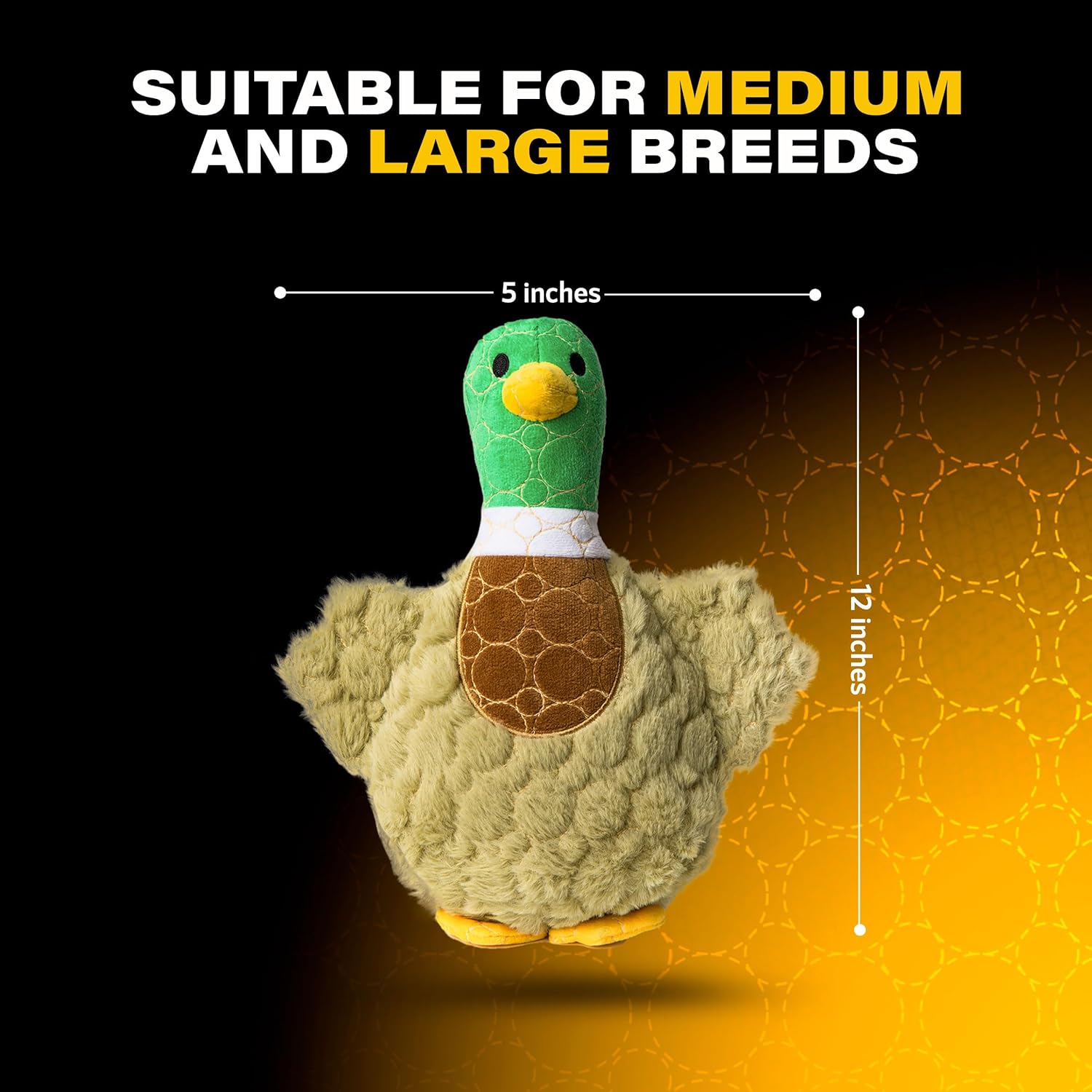 Juguetes para perros para masticadores agresivos construido con Kevlar Fun Animal Super Chewer Dog Toys, juguetes fuertes para perros grandes,