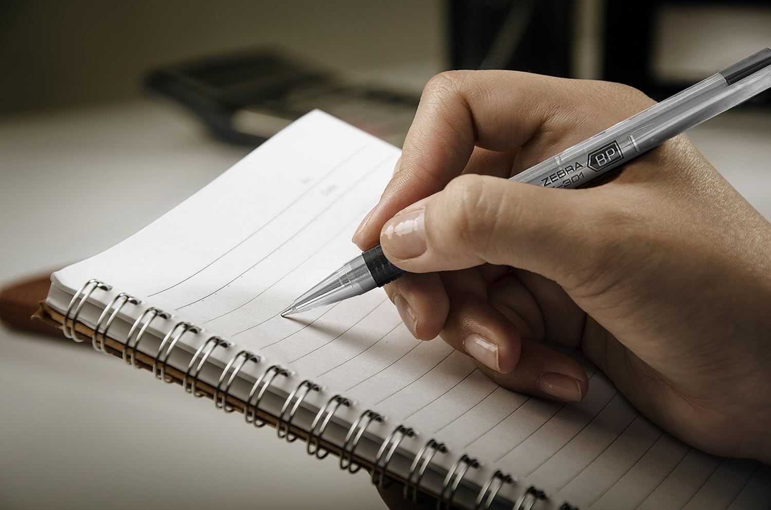 Zebra Pen F-Series – Recambio de bolígrafo de acero inoxidable, punta fina, 0.028 in, tinta azul, 2 unidades (paquete de 2)