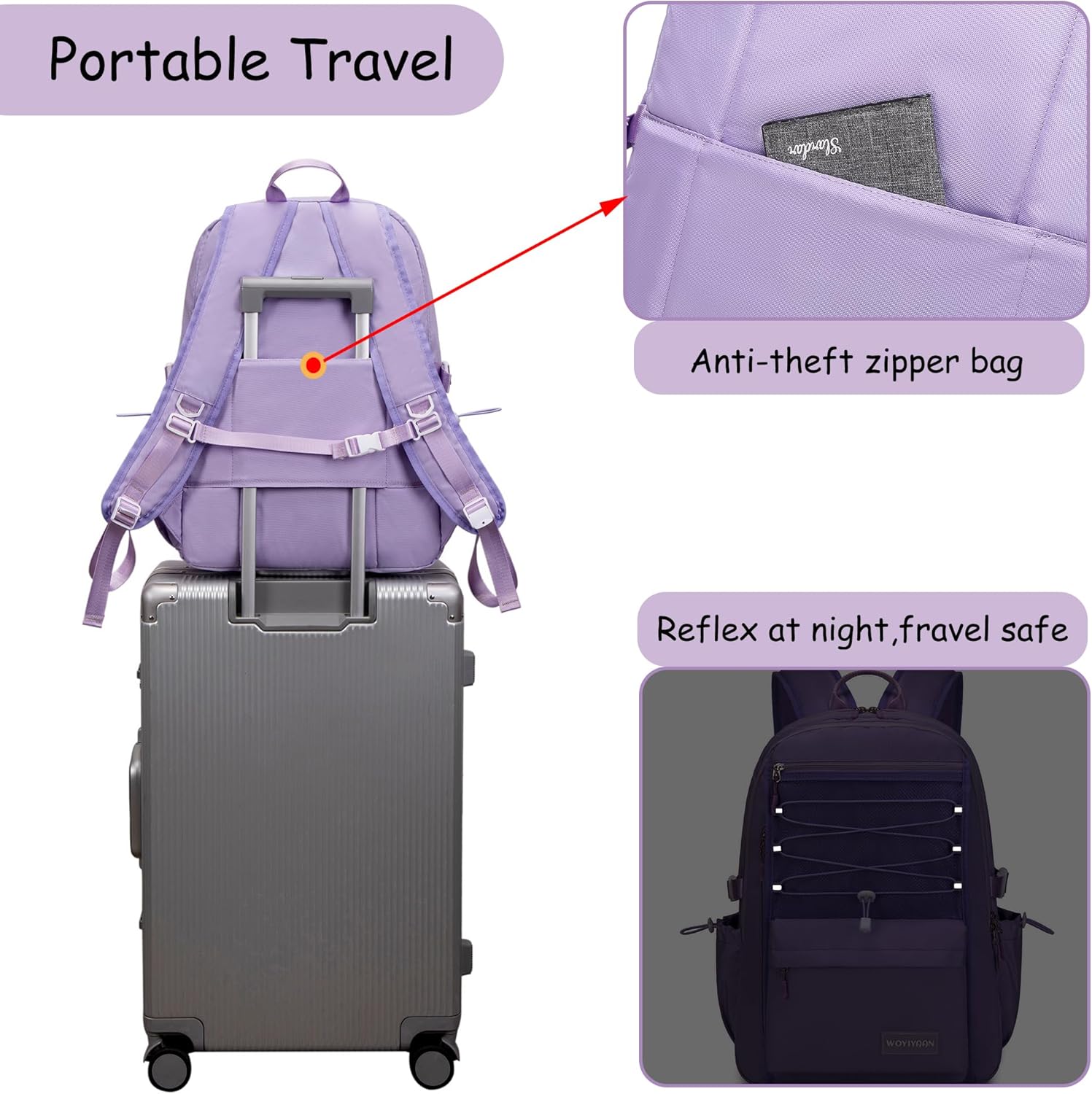 Mochila para computadora portátil para mujeres y niñas, bolsa escolar de malla de 15.6 pulgadas, mochila unisex para estudiantes, mochila