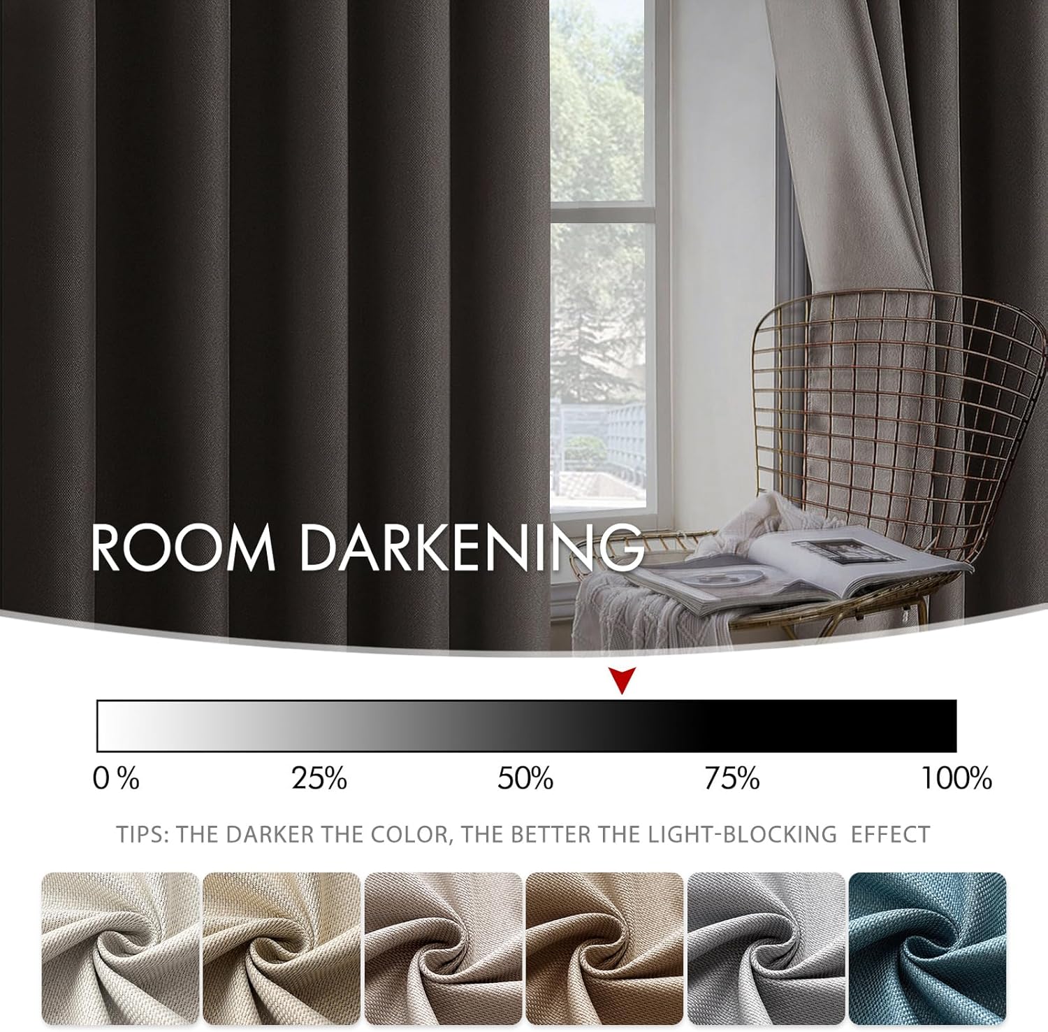 MIULEE Cortinas con textura de lino de 84 pulgadas de largo, paneles de cortina para dormitoriosala de estar, cortinas opacas con aislamiento