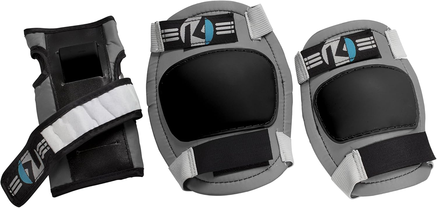 Kryptonics Starter – Juego de almohadillas 4 en 1 con casco, talla SM