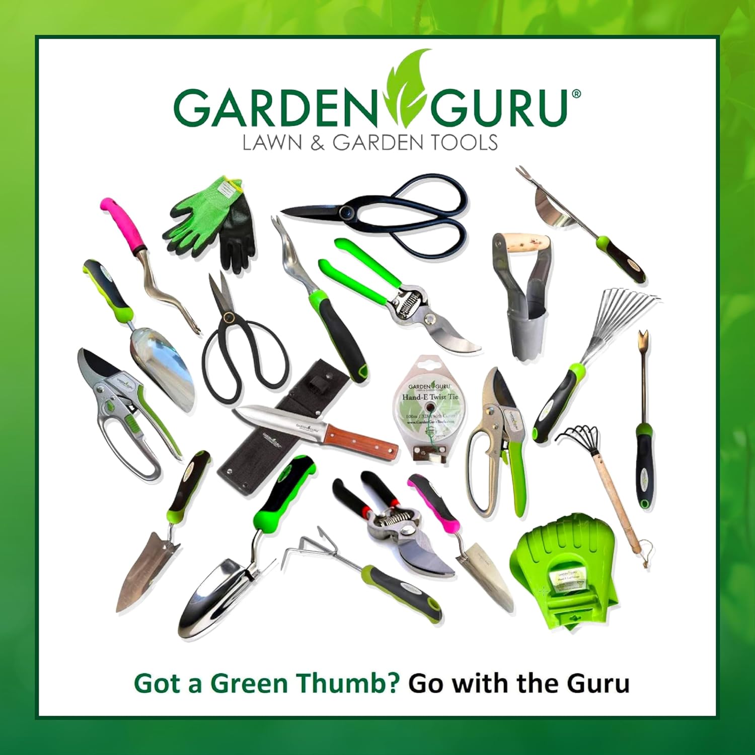 Garden Guru – Herramienta de desbrozadora de diente de león con mango ergonómico, extractor de malezas de acero inoxidable recubierto de titanio