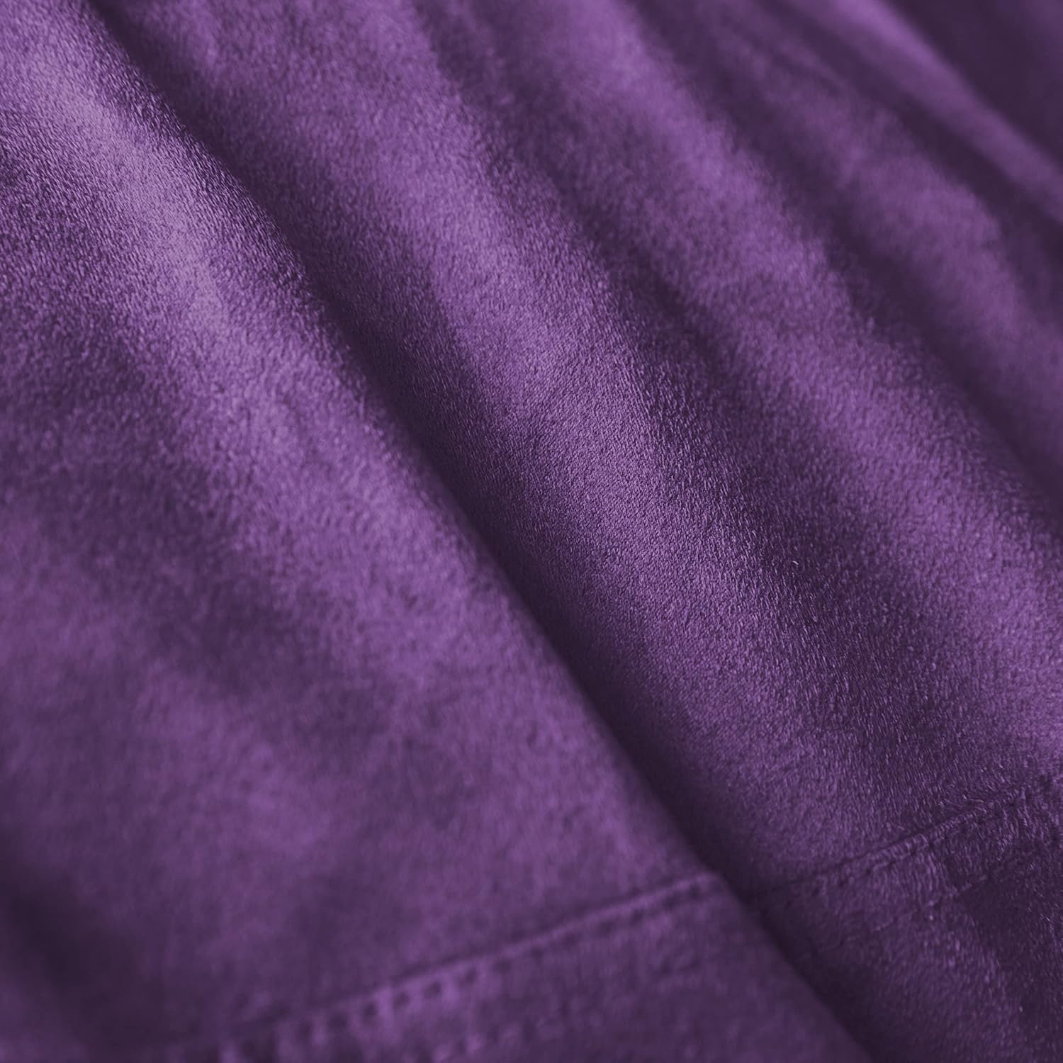 Lumaland – Puf de lujo con funda de microgamuza en diferentes tamaños y colores, lavable a máquina, sirve como sofá grande y sofá cama gigante para