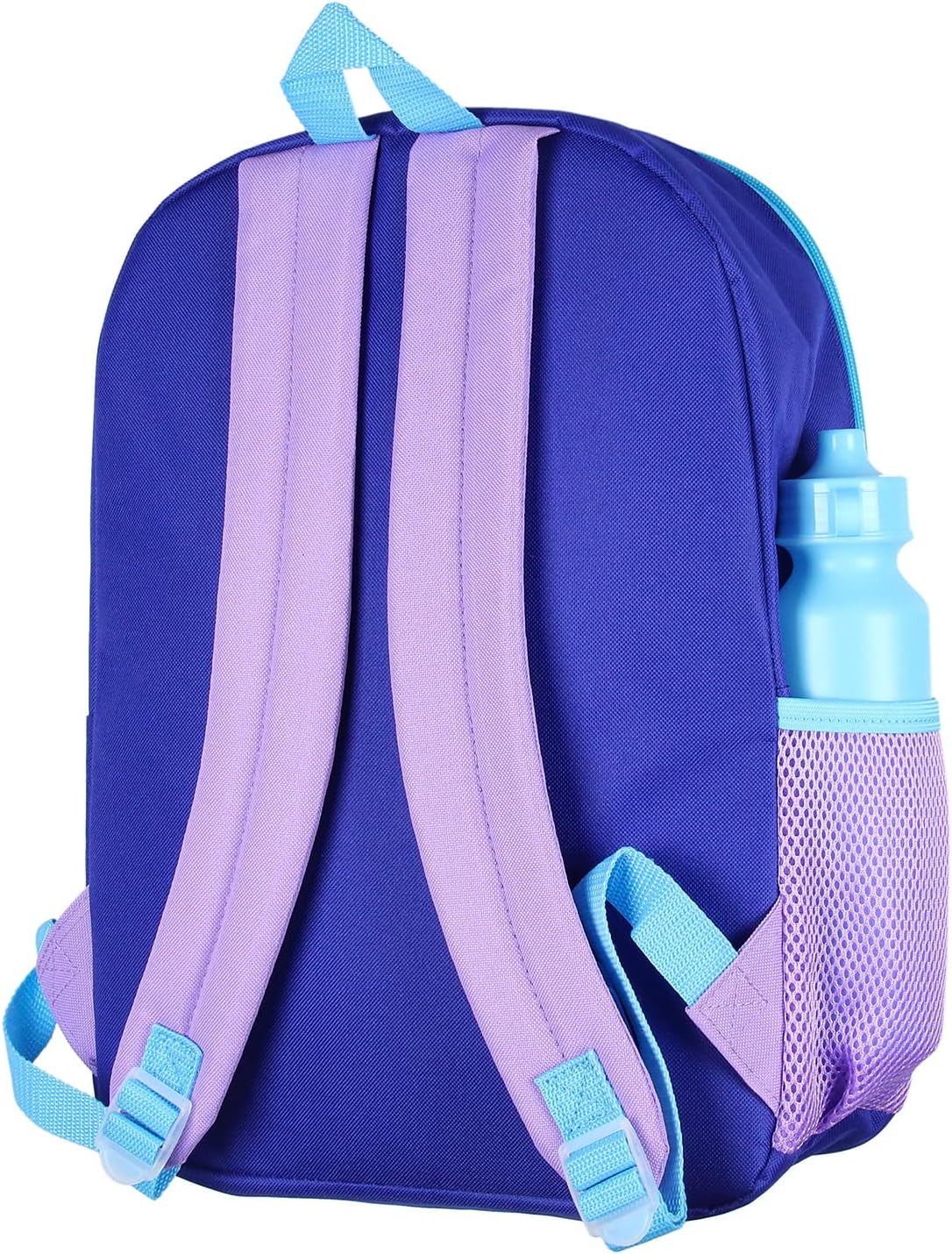 Disney Descendants Wickedly Cool Mochila de 16 pulgadas para el almuerzo, botella de agua, paquete de 5 piezas