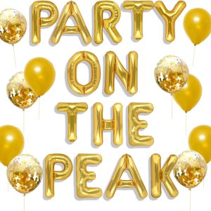 24 piezas de decoración de despedida de soltera para fiesta en el pico, cartel de fiesta en el pico, decoración de compromiso de montaña, decoración 24 piezas de decoración de despedida de soltera para fiesta en el pico, cartel de fiesta en el pico, decoración de compromiso de montaña, decoración