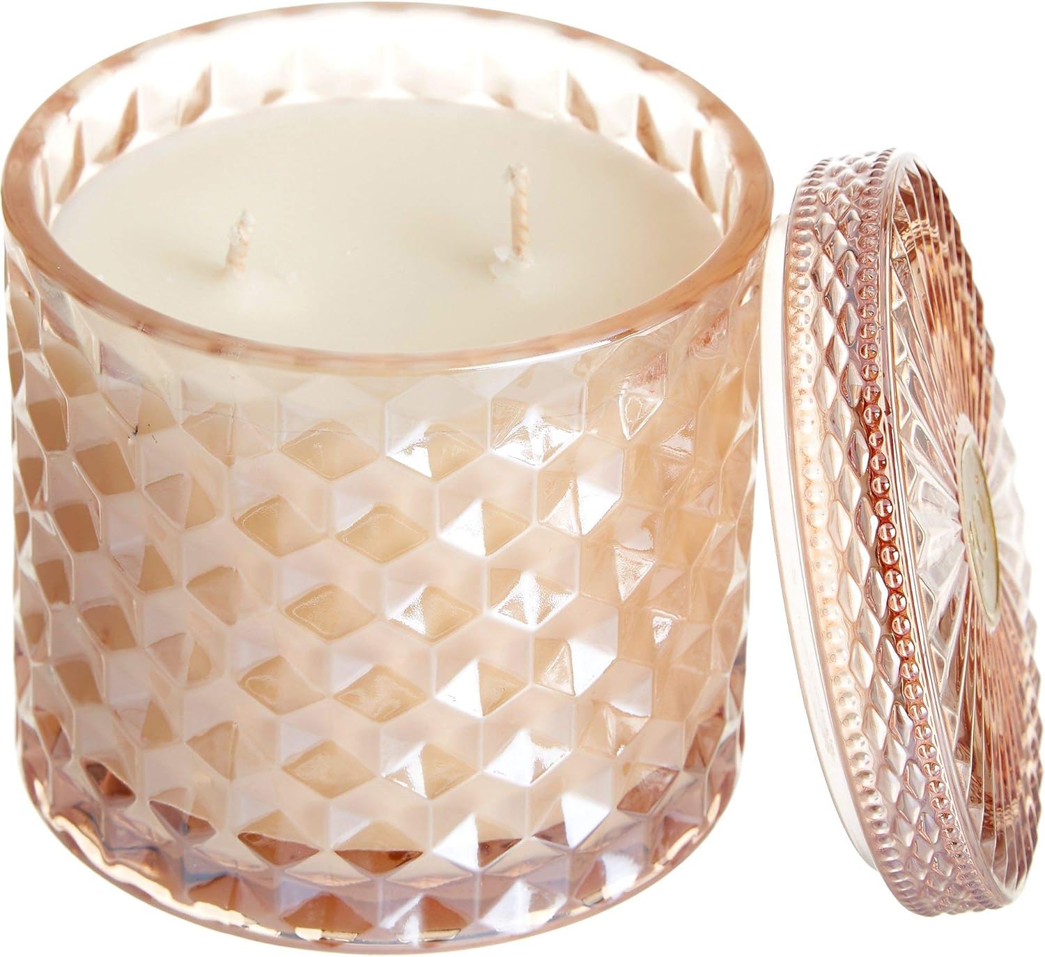 SOI Company SOI – Velas aromáticas de 15 onzas, color blanco