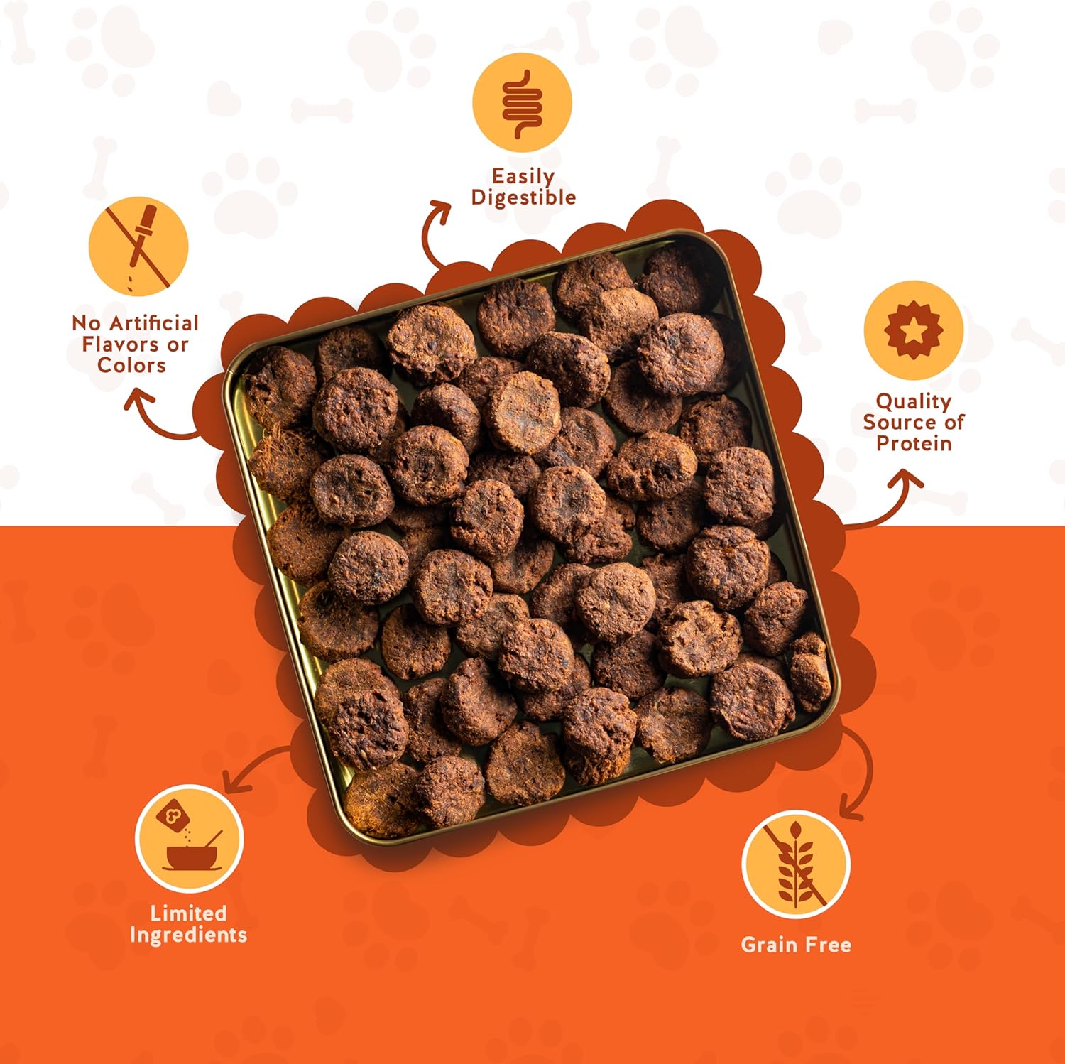 Jack&Pup Bark Burgers Bites Dog Gifts  Holiday, Adoption, Dog Birthday Treats in Classy Tin  Jerky Dog Treats (Bully Burger Bites – 12oz Bites)