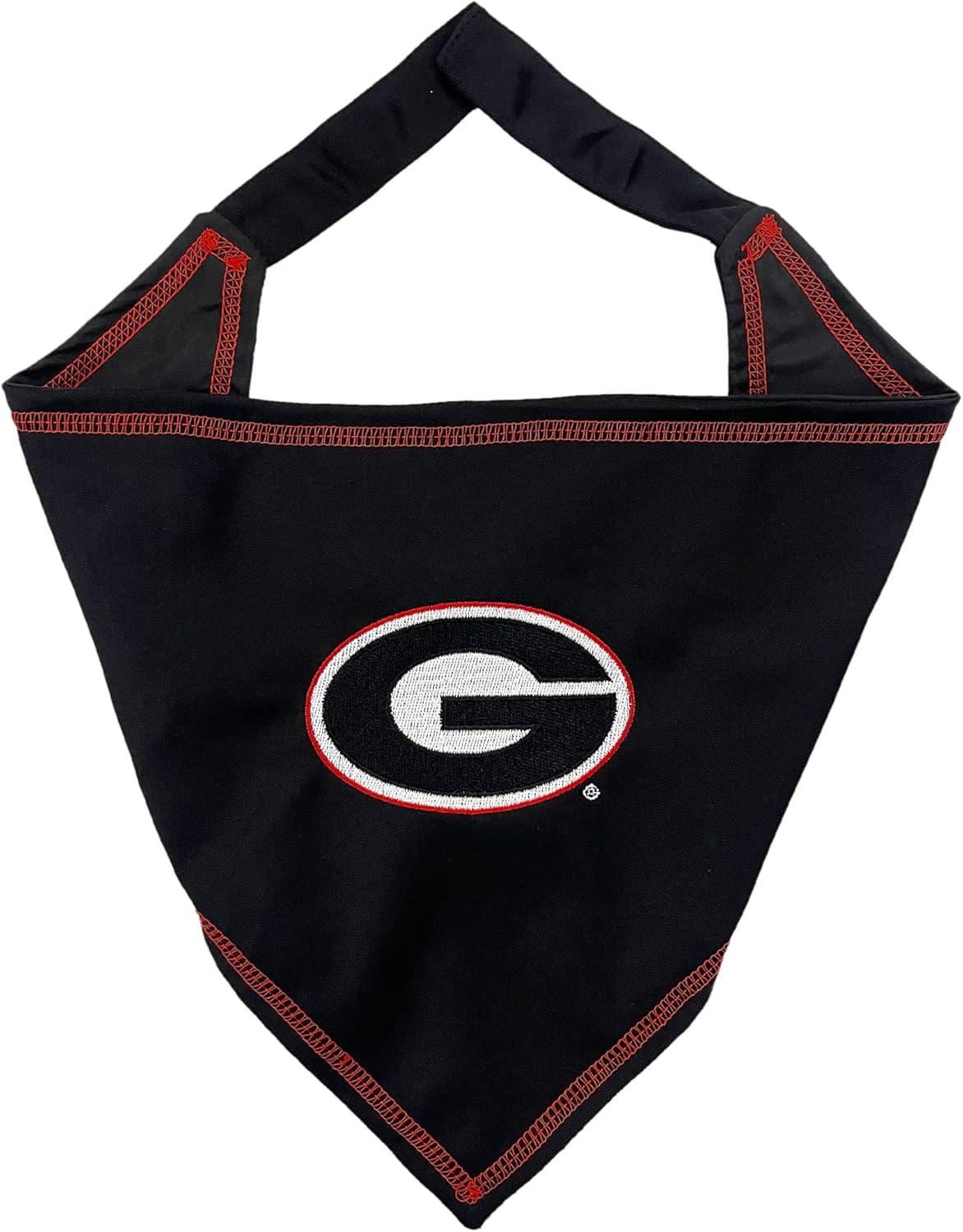 Pets First NCAA Georgia Bulldogs Tie Bandana, Largex-Large. Dog Bandana Scarf Bib for Pet Cat Dog. The Ultimate Game-Day, Party Bandana