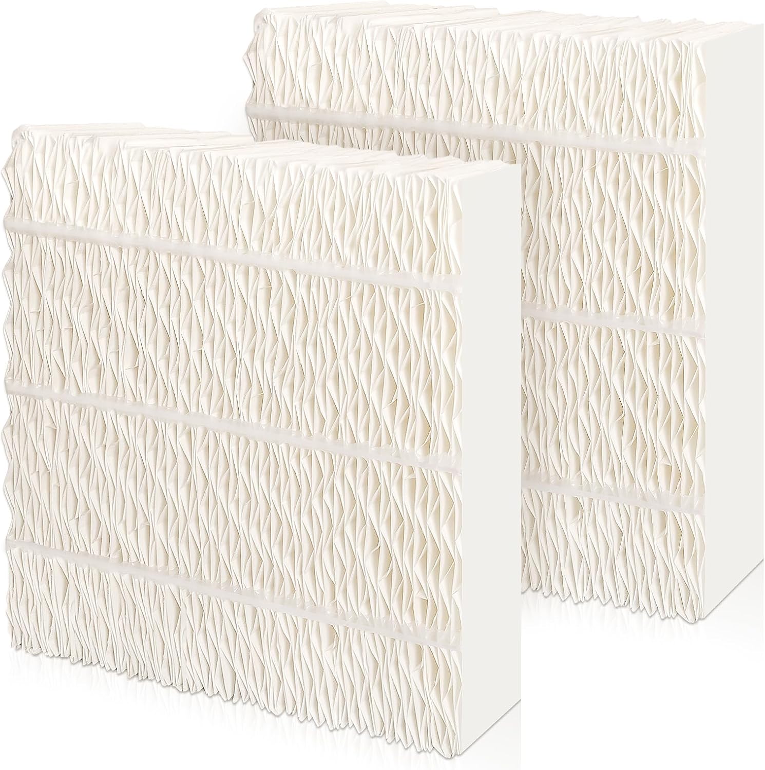 1043 Filtros de mecha para humidificador de repuesto, 2 unidades compatibles con humidificadores evaporativos AirCare Essick Bemis  Reemplazo para
