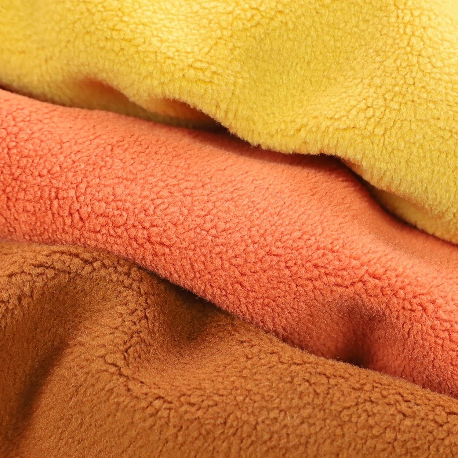 Fitwarm Paquete de 3 suéteres clásicos de forro polar para perro, sudadera de cuello alto, ropa de invierno para perros pequeños, niños y niñas,