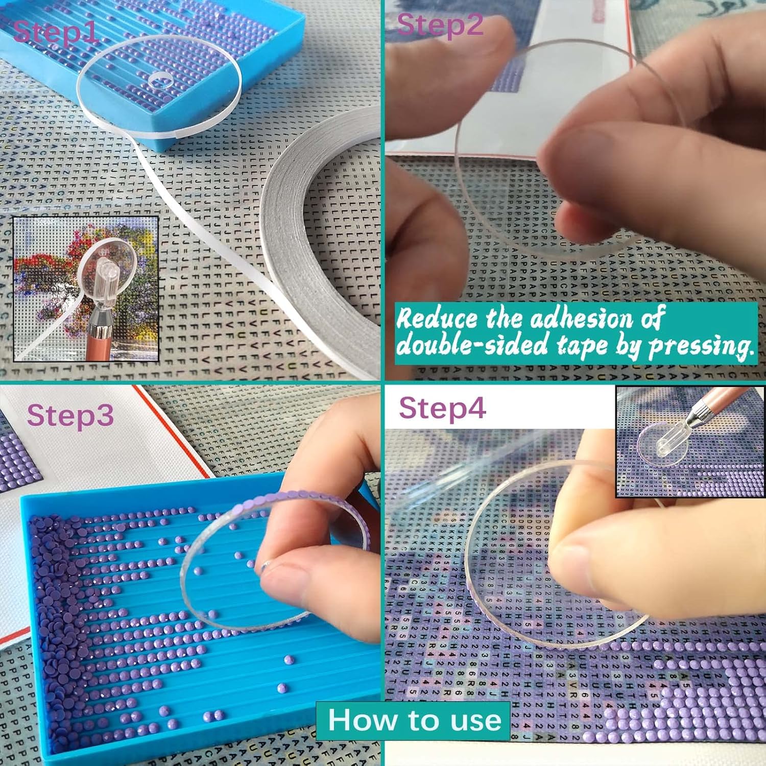 Herramientas de rueda de pintura de diamante con ranura, nuevo tipo de bolígrafo de arte de gemas, accesorios que pueden hacer que el arte de joyas
