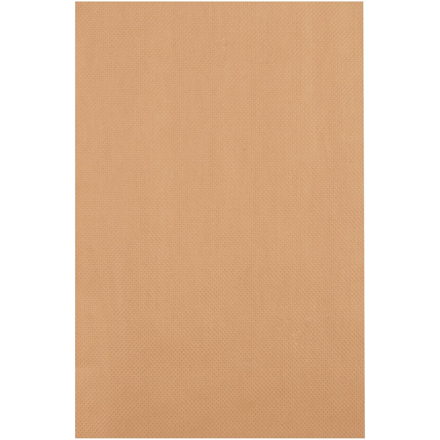 BOX USA Hoja de papel kraft marrón con sangría, 24 x 36 pulgadas, papel 100% reciclado, 210 hojas por caja, ideal para envío, embalaje, mudanza,
