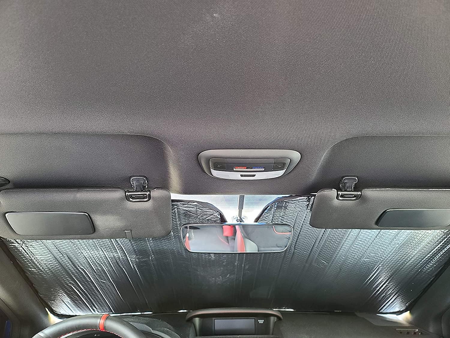 AutoTech Park Parasol compatible con Acura TSX Sedan 2009-2014 (no compatible con TSX Wagon), parabrisas delantero, parasol de ajuste personalizado