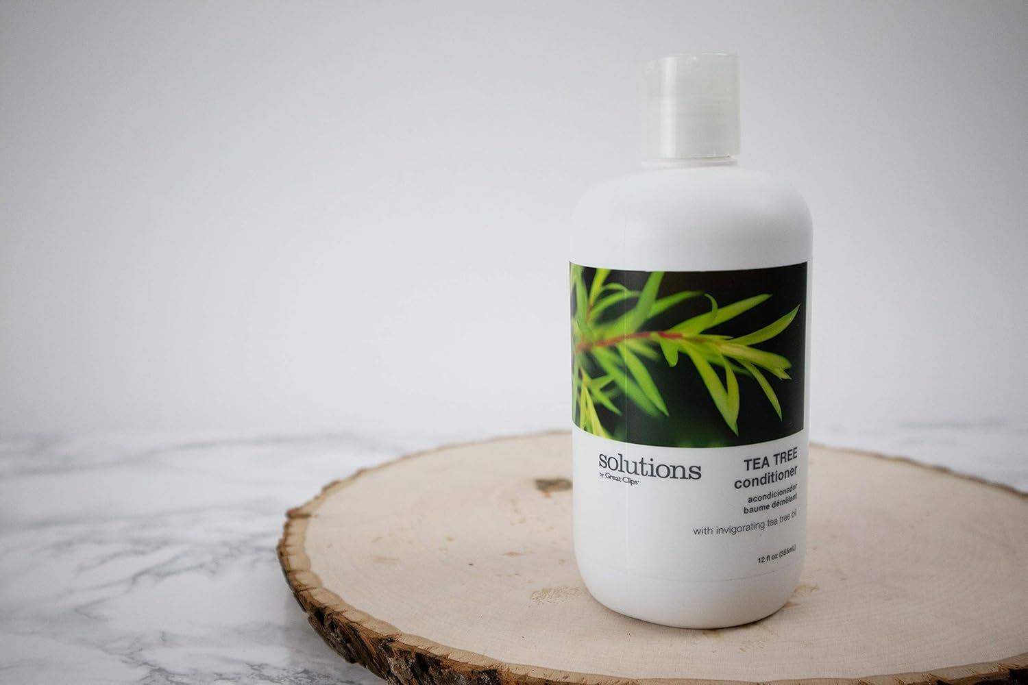 GREAT CLIPS Solutions – Juego de champú y acondicionador de árbol de té, fórmula que incluye aceites de árbol de té y menta, tratamiento natural