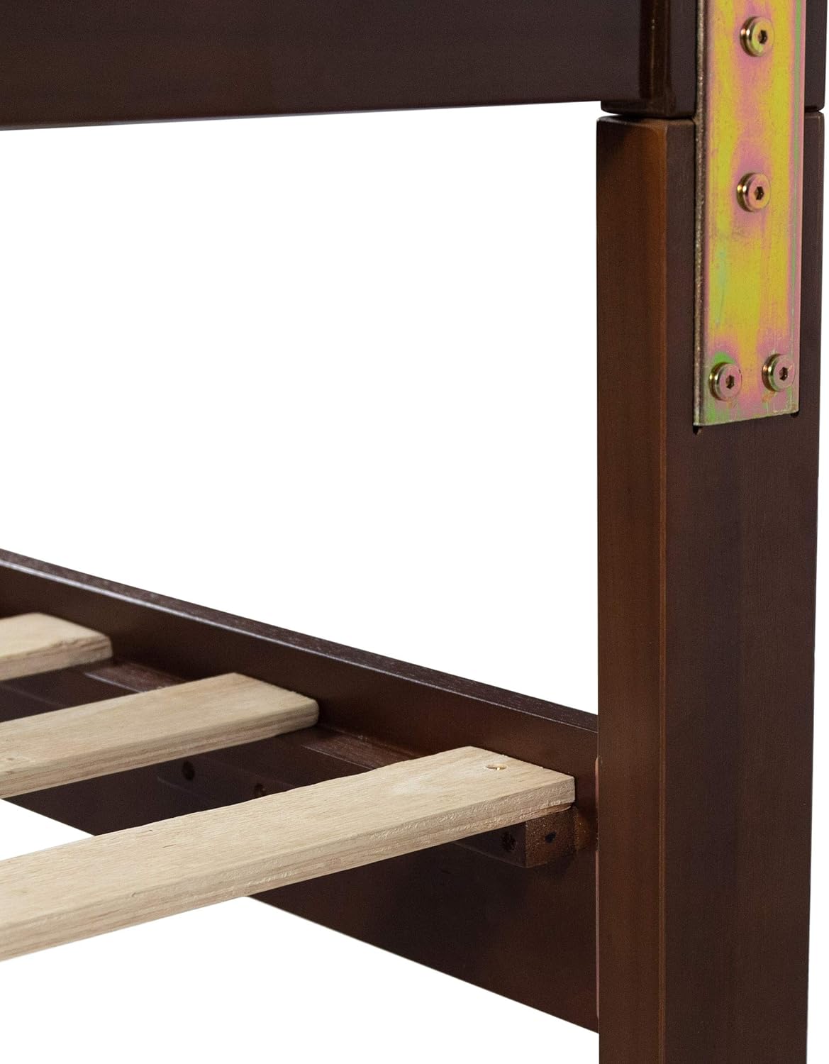 Christopher Knight Home Eunice – Plataforma de cama Queen de madera de acacia, roble oscuro