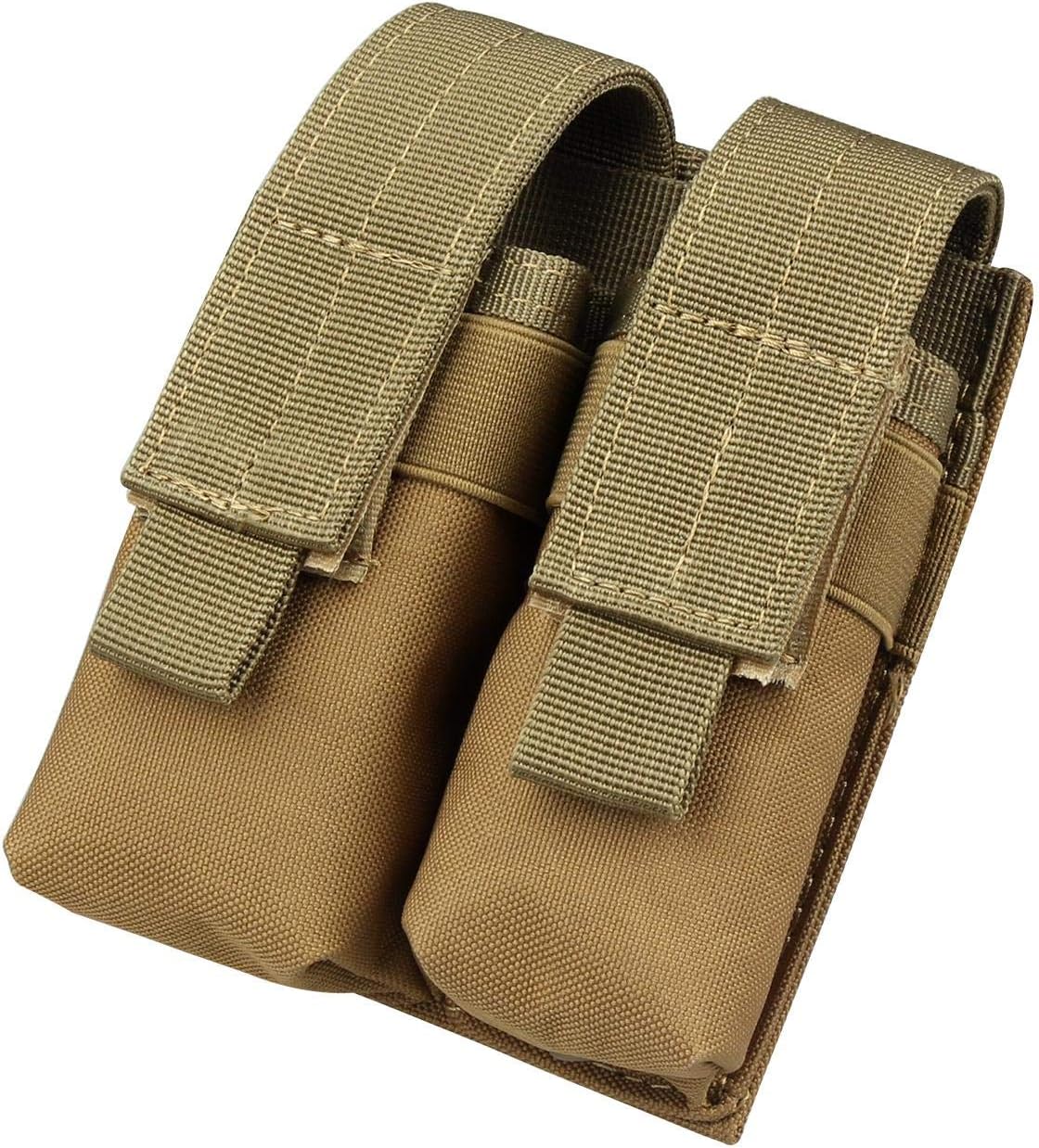 Kosibate Mag bolsa, bolsa de nylon para 0.354 in 1911 táctico Molle doble pistola pistola revista titular