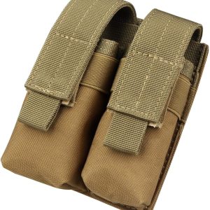 Kosibate Mag bolsa, bolsa de nylon para 0.354 in 1911 táctico Molle doble pistola pistola revista titular Kosibate Mag bolsa, bolsa de nylon para 0.354 in 1911 táctico Molle doble pistola pistola revista titular