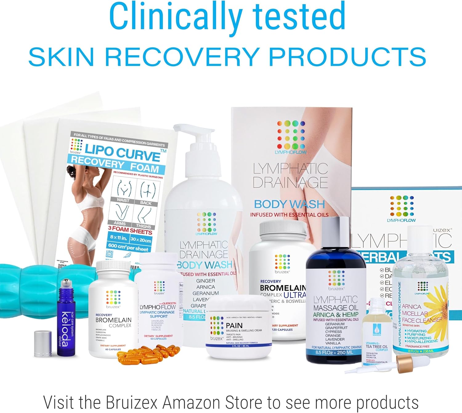 BRUIZEX Suplemento de alivio de moretones ultra bromelina y quercetina, 120 cápsulas  Suplementos de cirugía de piel moretonada, recuperación de