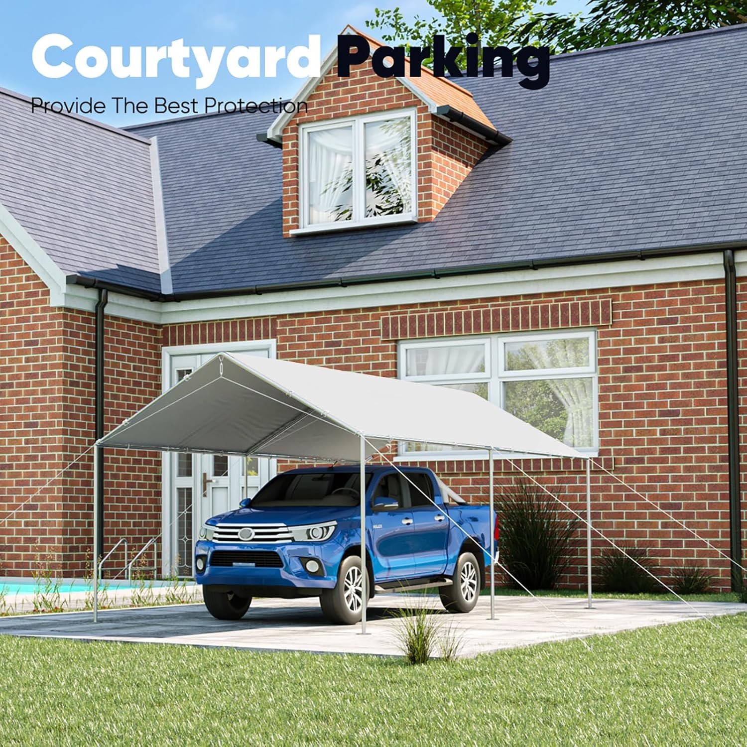 Quictent – toldo de auto de 20 x 10 pulgadas para carpintería