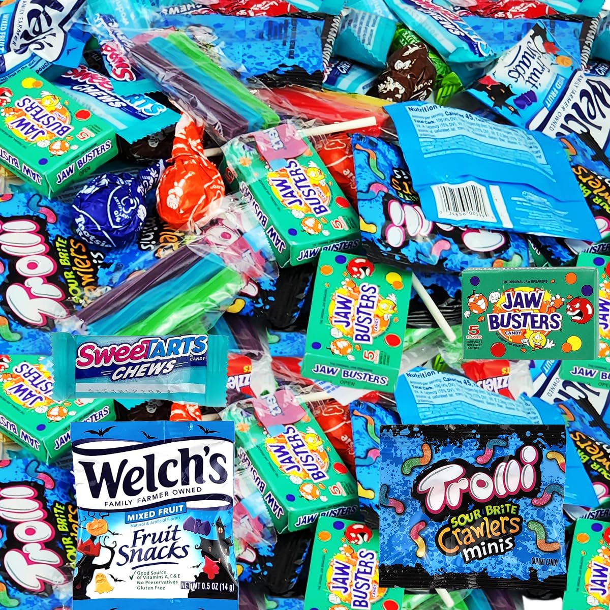 Caramelos a granel envueltos individualmente de tamaño divertido para niños y adultos  Paquete variado de golosinas de tamaño compartido que incluye