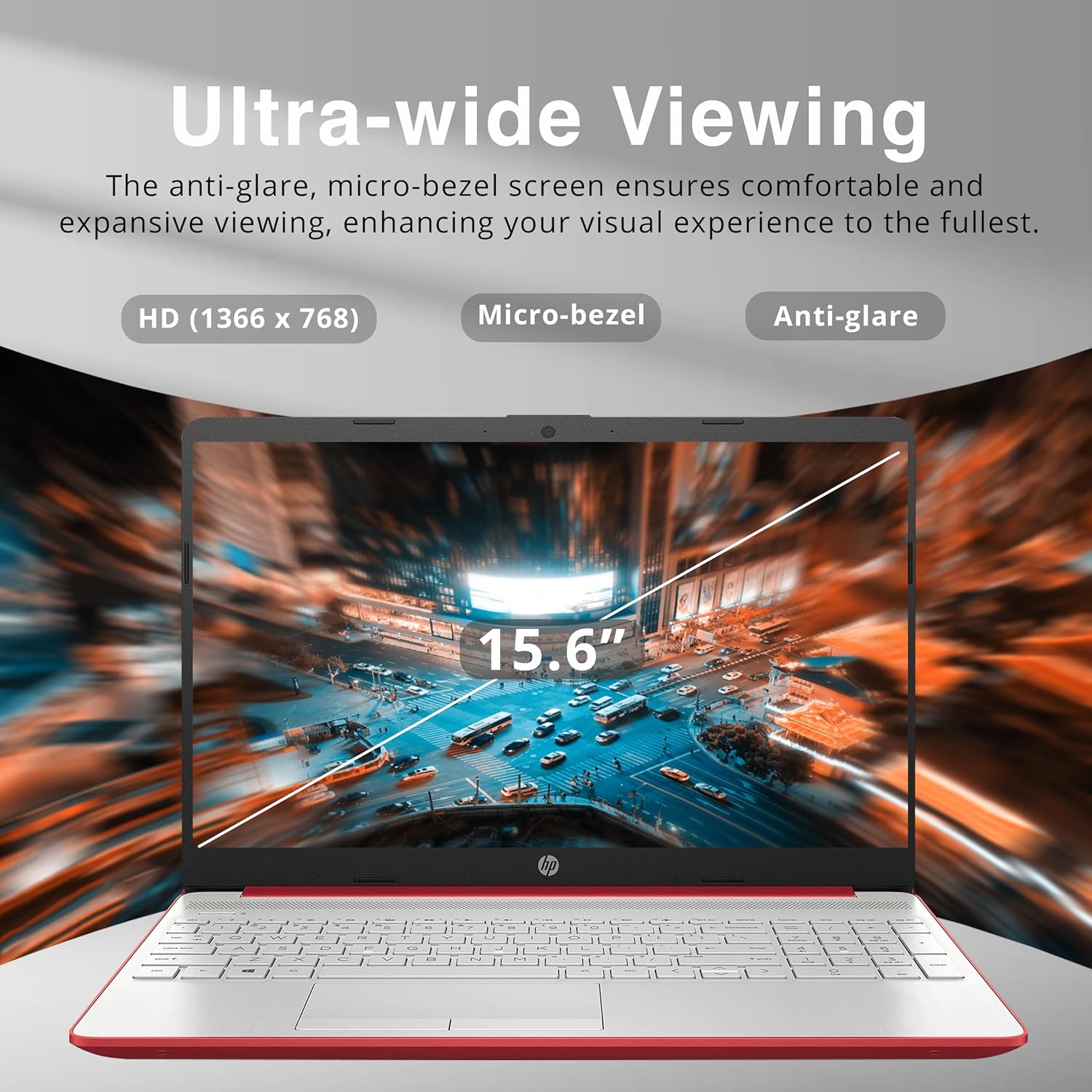 HP Laptop HD de 15.6 pulgadas, Intel Pentium Silver N5030, 16 GB de RAM, SSD PCIe de 256 GB, gráficos Intel UHD, cámara web HD, Numpad, Wi-Fi 5,