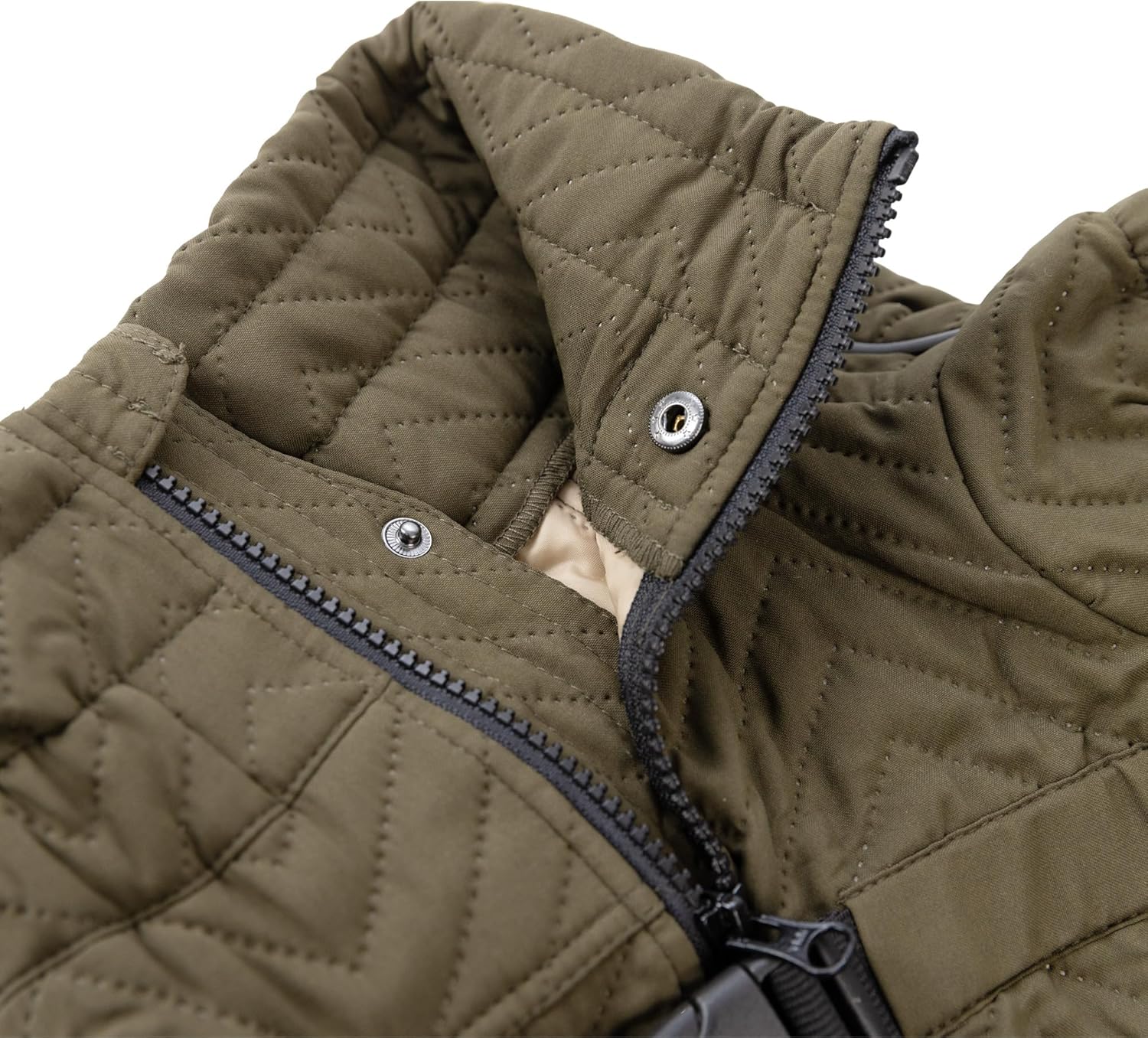 Abrigo cálido para perro, chaleco de doble capa para perro, 4 patas cubiertas, resistente al viento, impermeable, reflectante, chaleco cálido para