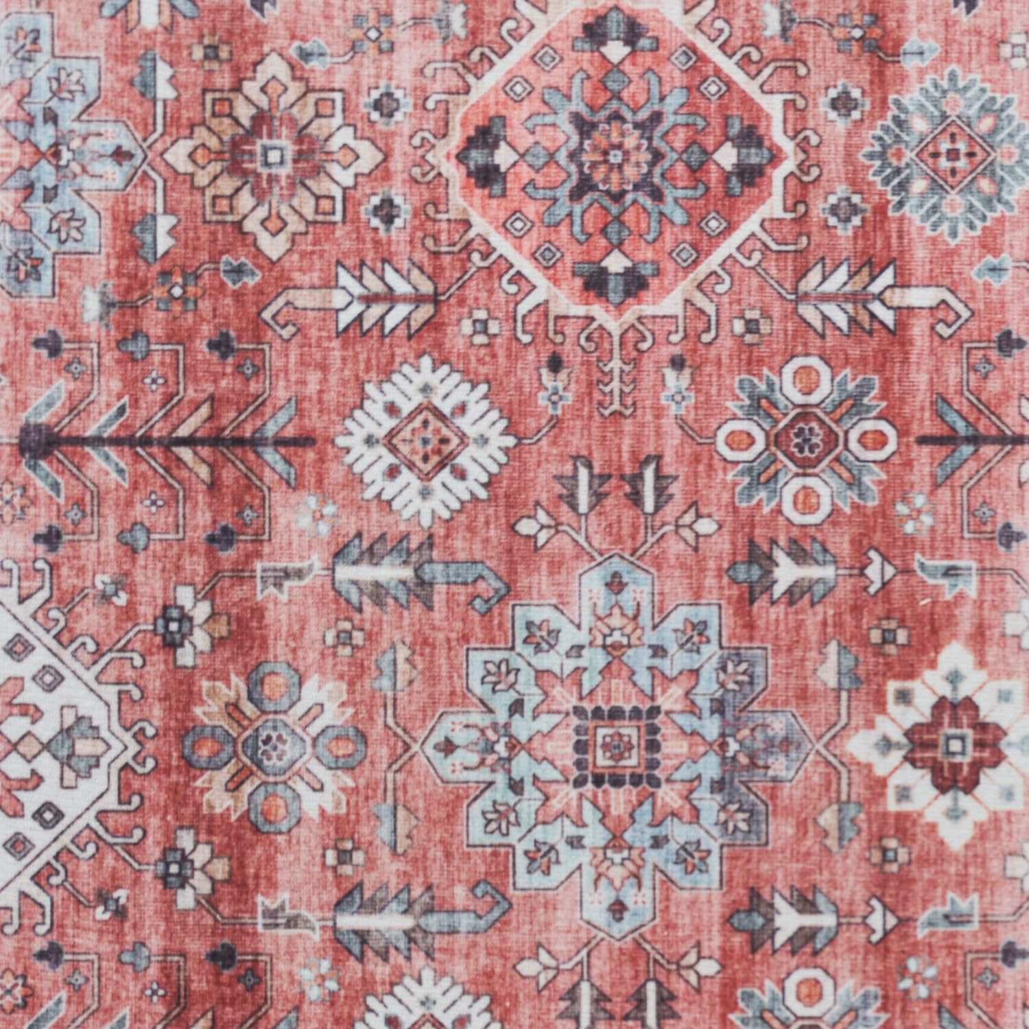 Nourison Fulton Medallion – Alfombra de 2 x 3 pies, fácil de limpiar, no se desprende, para dormitorio, sala de estar, comedor y cocina (2 x 3)
