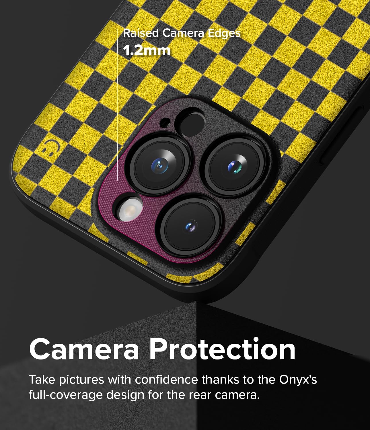 Ringke Onyx Se siente bien en la mano Funda compatible con iPhone 15 Pro, tecnología antihuellas, antideslizante, agarre mejorado, a prueba de