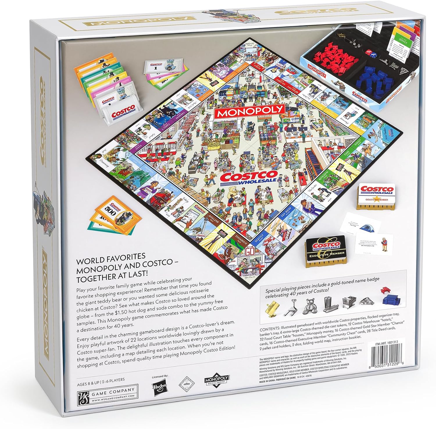 WS Game Company Edición Monopoly Costco