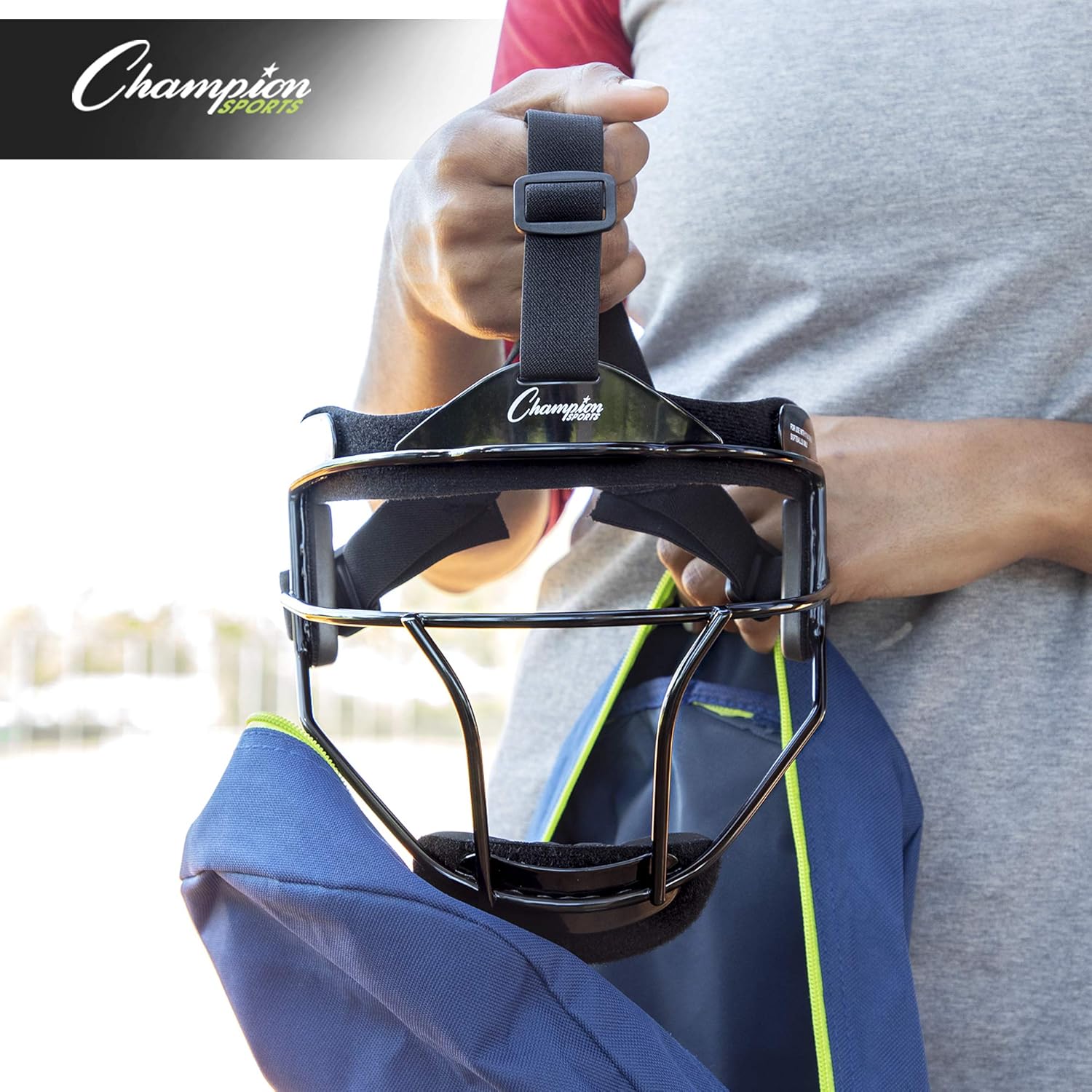 Champion Sports Steel Softball Face Mask