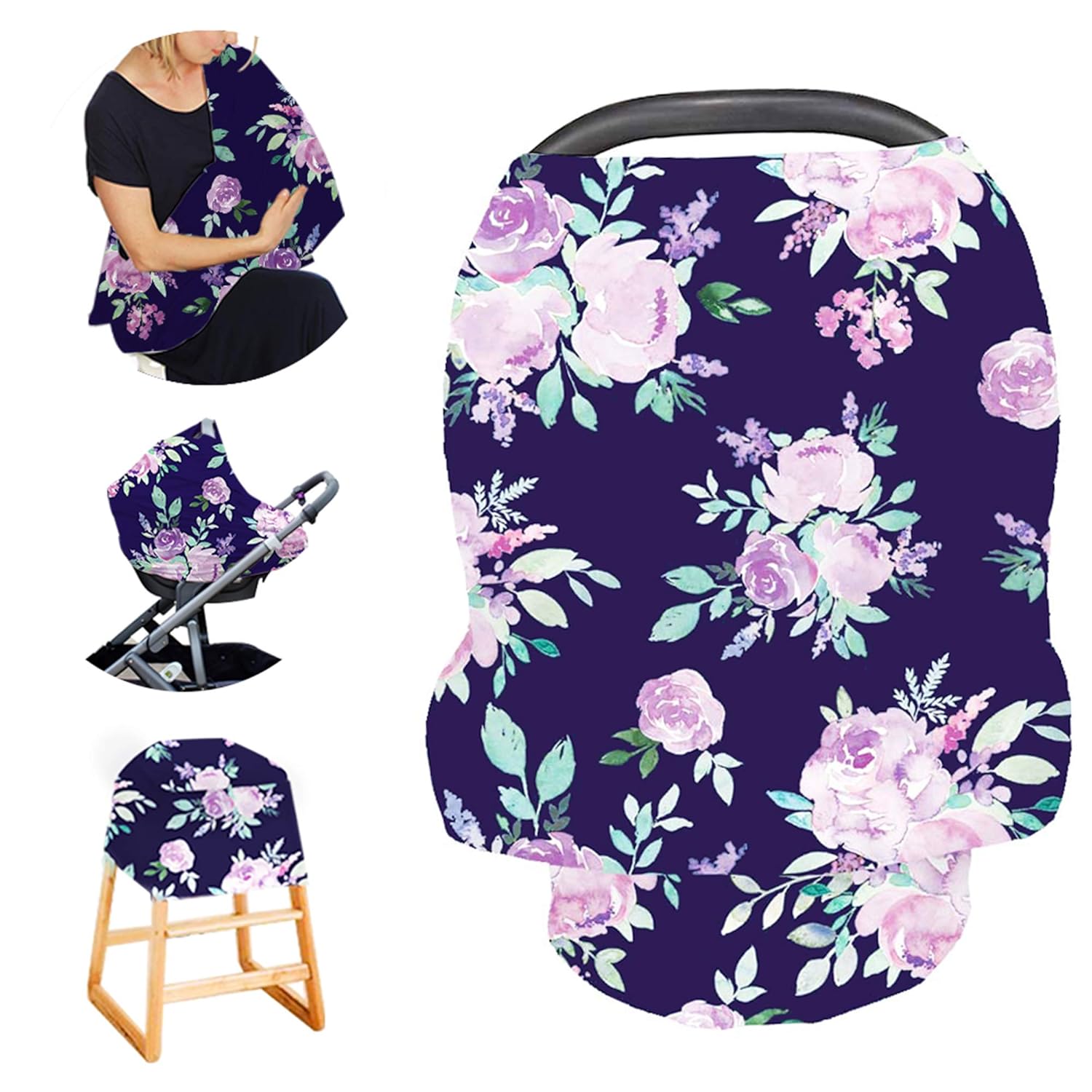 Funda elástica para asiento de automóvil para bebé, niños y niñas.