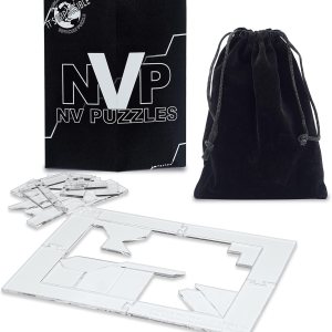 Clear Brain Teaser – Rompecabezas imposible – por NVP Puzzles- El rompecabezas claro más difícil nivel 10 que intentarás. Ideal para horas de Clear Brain Teaser – Rompecabezas imposible – por NVP Puzzles- El rompecabezas claro más difícil nivel 10 que intentarás. Ideal para horas de