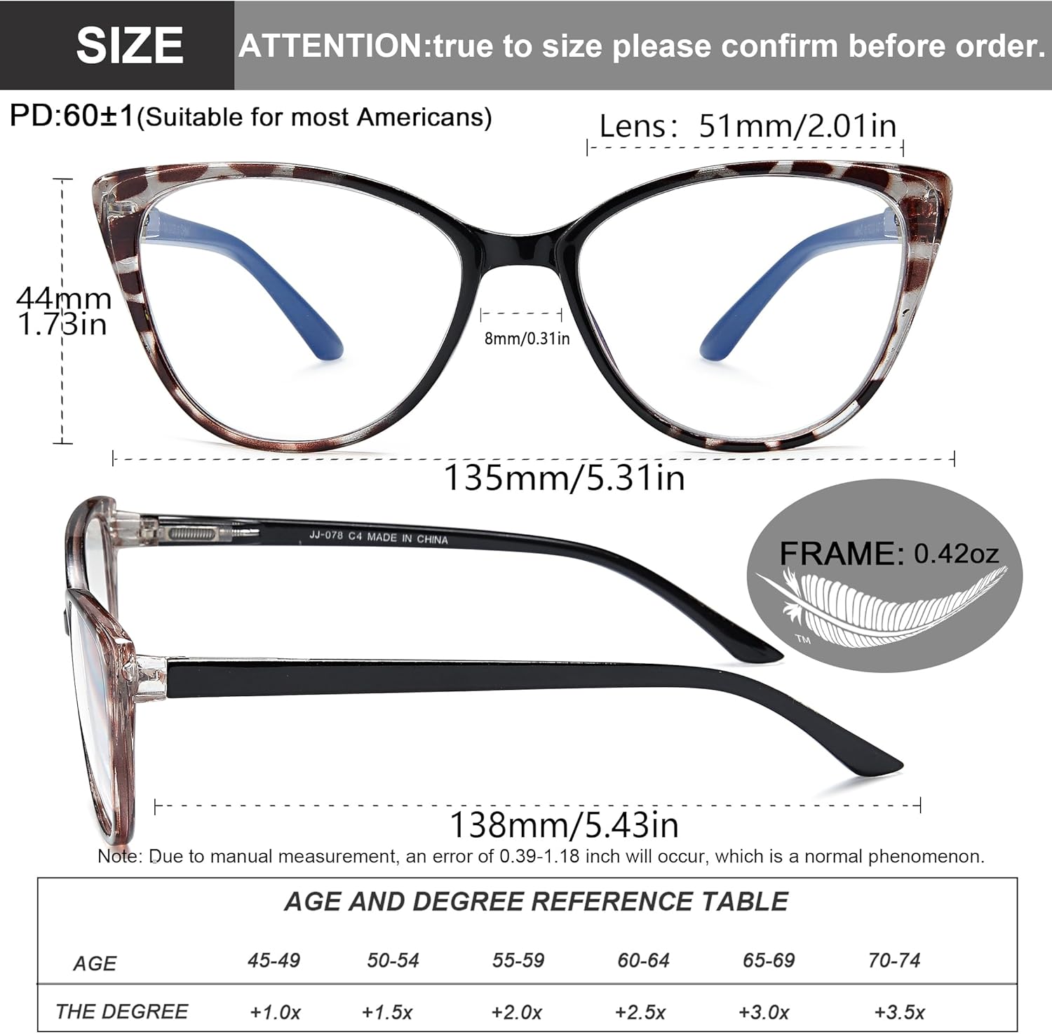 EYEURL Paquete de 5 lentes de lectura para mujer, diseño de ojo de gato, bloqueo de luz azul, lentes de computadora de moda con bisagra de resorte,