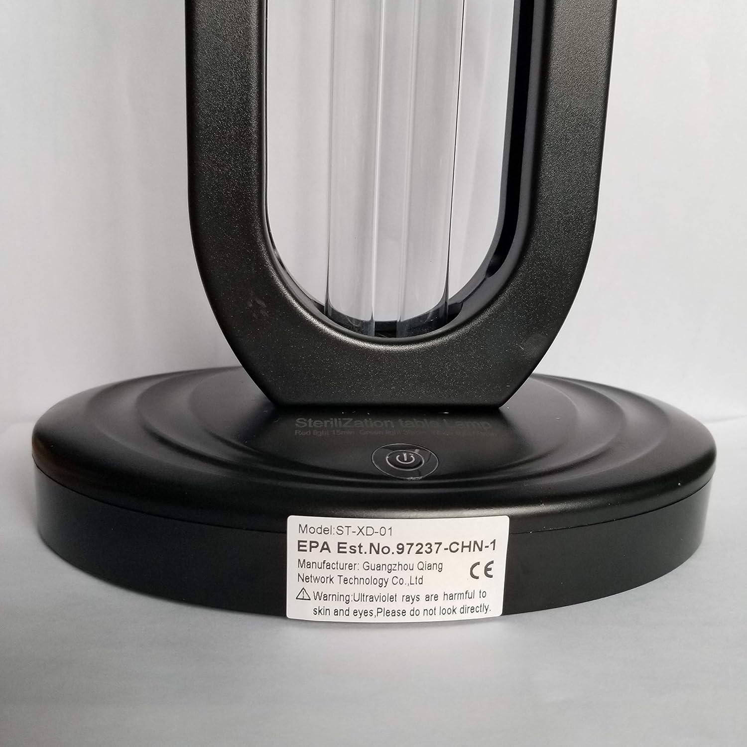 Lámpara de esterilización con luz UV con ozono para purificación de aire de habitación de olores (mando a distancia incluido) Tasa de esterilización