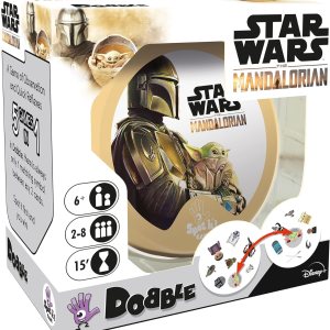 Asmodee Dobble Star Wars Mandalorian Juego de cartas A partir de 6 años 2-8 jugadores 15 minutos de tiempo de juego Asmodee Dobble Star Wars Mandalorian Juego de cartas A partir de 6 años 2-8 jugadores 15 minutos de tiempo de juego